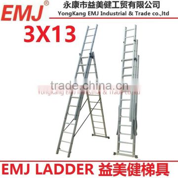 3 Section extension ladder 3X13