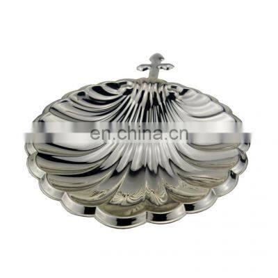 Factory Price OEM Metal Casting Custom Logo Zinc Soap Holder With Sliver Plating photo-4