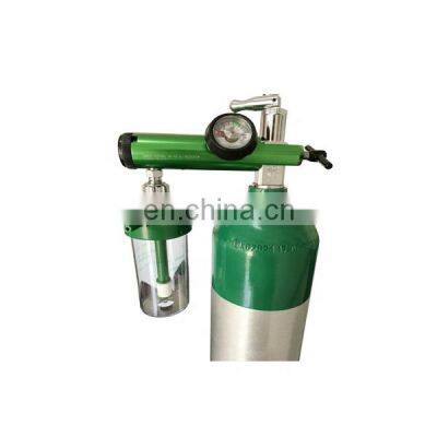 HG-IG ME 4.6L Breathing oxygen cylinder with aluminum  material for Oxygen cylinder prices with CGA870 Valve and Click Regulator