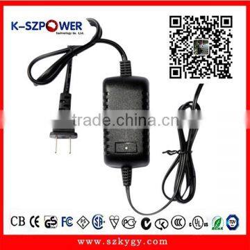 2015 k-112 24w 6v 12v ac dc switching mass power ac adapter 12volt 2amp