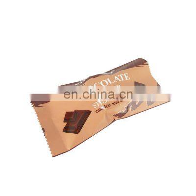 Custom Printed Plastic Bags Middle Seal Flat Mini Candy Sachet Bag Biscuit Packaging Edibles Chocolate Food Plastic Pouch photo-4