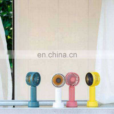 Handheld Small Travel Office Air Cooling Battery Charge USB Rechargeable Pocket Portable Handy Mini Fan