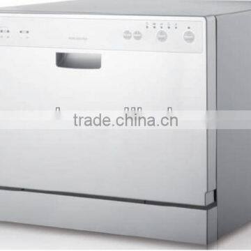 6 sets automatic desktop dishwasher with CE/SAA/GS/EMC