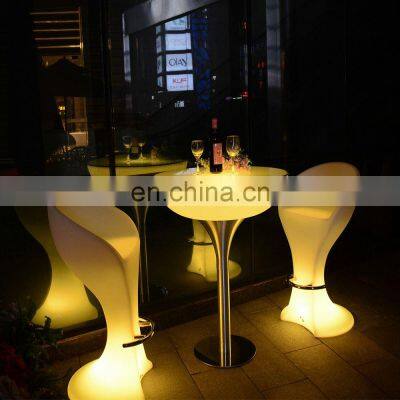 illuminated led furniture for party/new design wedding led table led tables and chairs furniture outdoor