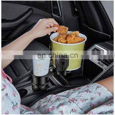 Verified Smart Custom Accessories Seat Organizer Plastic Fries Dual Multifunction Car Cup Holder photo-5