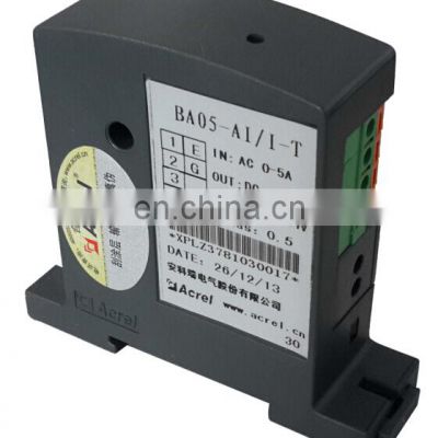 AC current sensor directly access current transformer  input 0 10A OUTPUT 4 20mA BA05-AI/I