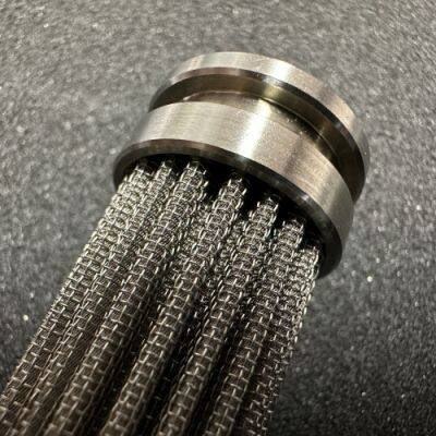 Customized Connector Pleated Sintered Filter Cartridges photo-3