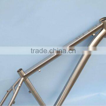 New Design Gr9 Titanium Tandem MTB Frame &Titanium Tandem Fat Bike Frame With Double Seat Bicycle photo-4