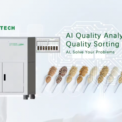 Advanced High Efficiency AI Visual Quality Analyzer for Grains and Nuts Classification Grading Machine photo-3