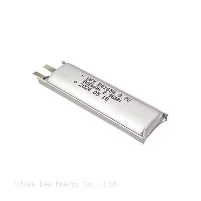 Custom Lithium Batteries UFX 841654 800mAh 3.7V Battery Pack From Chinese Lithium Battery Producers For Medical Electronics photo-3