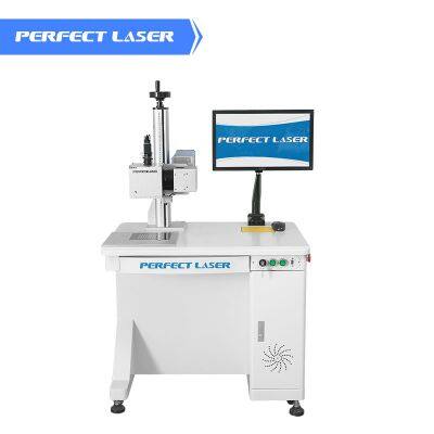 Perfect Laser 20/30/50W CCD Auto Identifying Positioning Small Part Fiber Laser Engraver Marking Machine photo-2