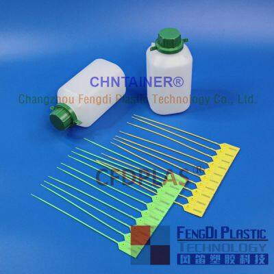 750ML Heavy Duty HDPE Square Fuel Oil Sampling Bottles