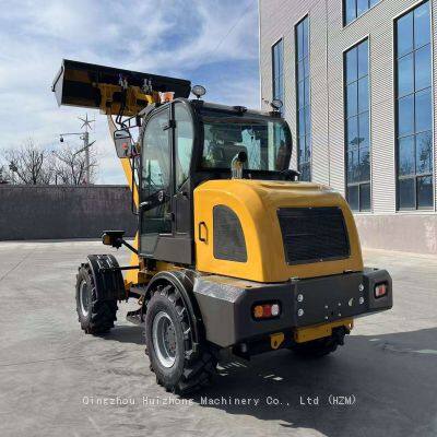 China Famous Brand HZM 816 916 ZL16 1600kg Small Compact Wheel Loader With CE photo-2