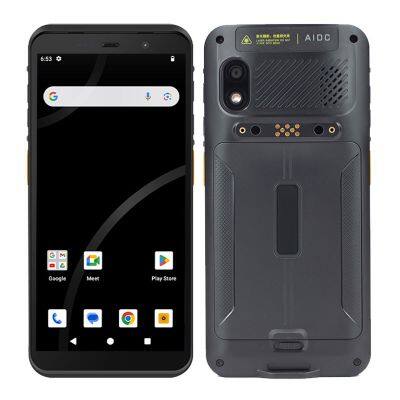Cheapest Factory 6 Inch PDA Android 14 Rugged Phone PDA NFC 2D Barcode Scanner Handheld Mobile 4G Rugged PDA Handheld Terminal photo-3