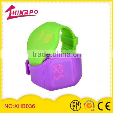 hot sell silicone neon led watch