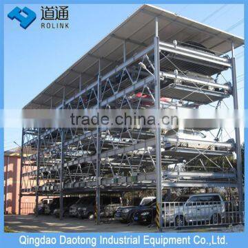 Vertical horizontal car parking system