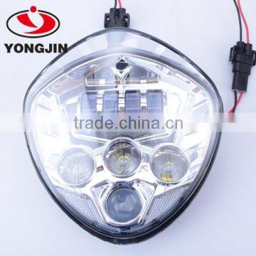 Aluminum housing IP67 motorcycle led head light For for Polaris Victory Motorcycle