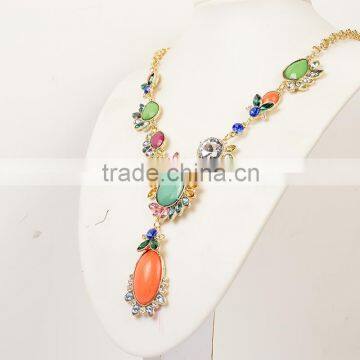 Luxury Multicolor Statement Necklaces Fashion Necklaces 2016 photo-5