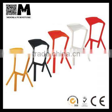 top quality plastic furniture creative chair durable bar stool