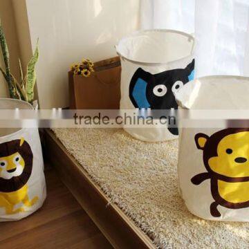 Cute Cartoon Bag Clothes Laundry Basket Toy Storage Box
