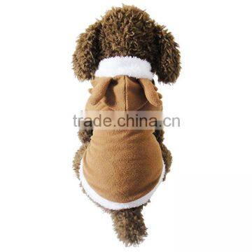 Suitable for Winter Polar Fleece White North Velvet Milu Deer Elk Shaped Two-legged Dog Clothes photo-5