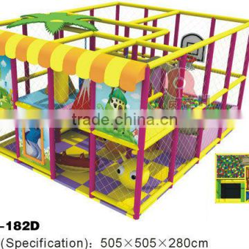 kids' indoor soft playground castle(QH-182D)