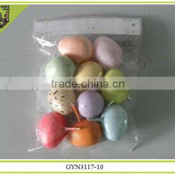 2014 decorative plastic handmade easter eggs