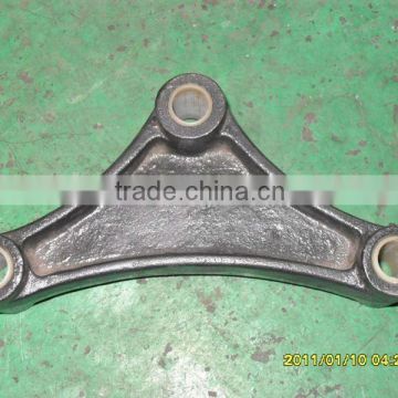 Trailer suspension equalizer for leaf spring