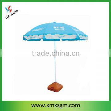 40"x8K Cheap Advertising Steel Pole Beach Umbrella