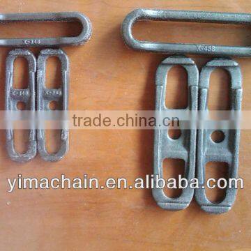 X348 drop forged rivetless chain