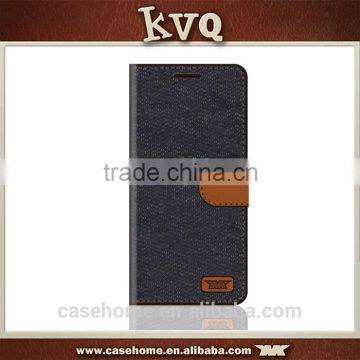 Shenzhen KVQ factory exclusive design Luxury Jeans wallet case for Blackberry Z30