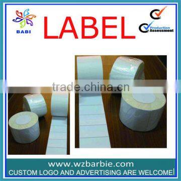 roll blank packing self adhesive label sticker made in China