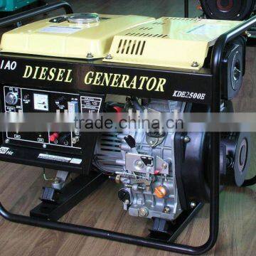 2KW portable home generator 2500E