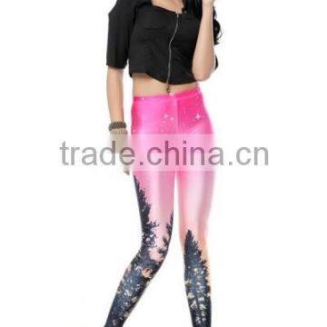 Hot sex custom sublimation print leggings for women