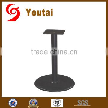 wholesale black round cast iron restaurant table base