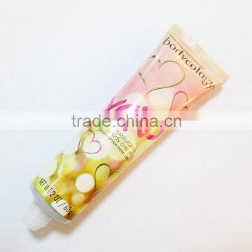 New 60ml plastic tube for cosmetics packaging