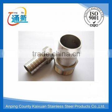 made in china casting ss316 bsp thread hose nipple