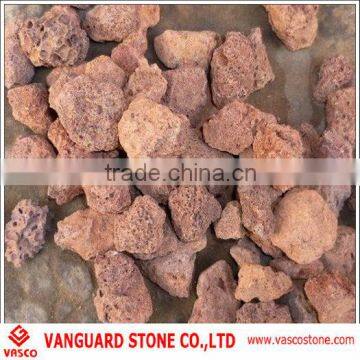 Barbecue lava rock