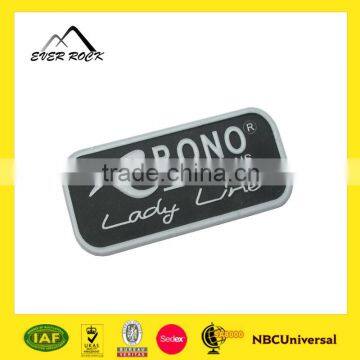 OEM 2-in-1Decorative Handbag Brand Logo Metal Label