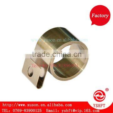 Spring manufacturer cusomize kinds of coil spring flat spring constant force spring