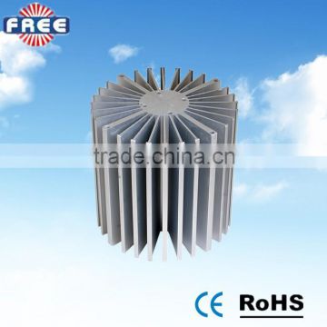 Aluminum extrusion silver anodized led high bay radiator