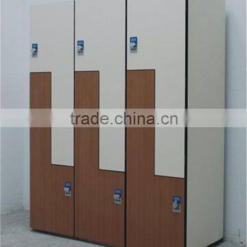 gym swimming pool use L door hpl sheet locker for changing clothes