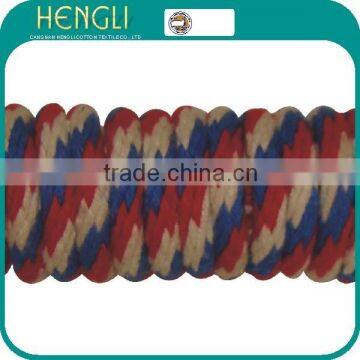 wholesale 8mm thick 12-strand twisted cotton braided rope