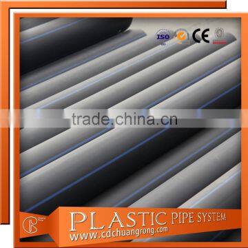 Custom-made Size HDPE Plastic Water Pipe in mm