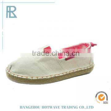 Wholesale From China Small Moq jute sole espadrilles