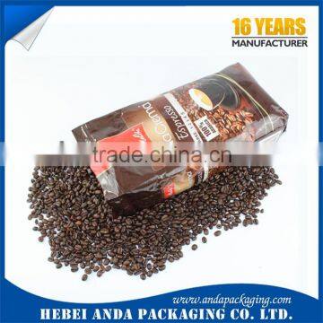 Gravure Printing Aluminum Foil Laminated Coffee Packaging Bags/Moisture Proof Stand up Pouch Coffee Bag with Valve