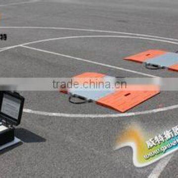 Dynamic weighing scale,portable axle scale