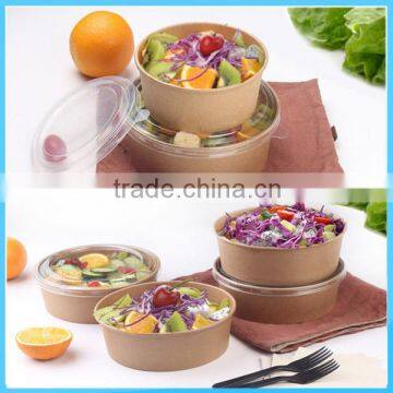 Disposable Food Grade Paper Hot Soup Bowl With Lid photo-5