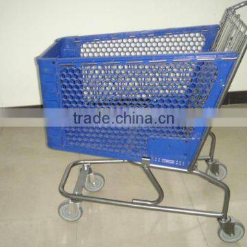 2013 New style Plastic shopping cart