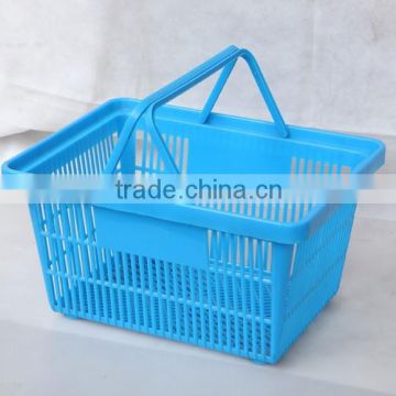 Best Selling Plastic Supermarket Shopping Basket Gift Basket